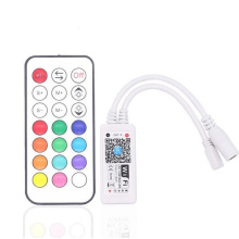 DC 12V 24V RF 21Key control remoto WIFI RGBW LED controlador para RGBW LED Strip